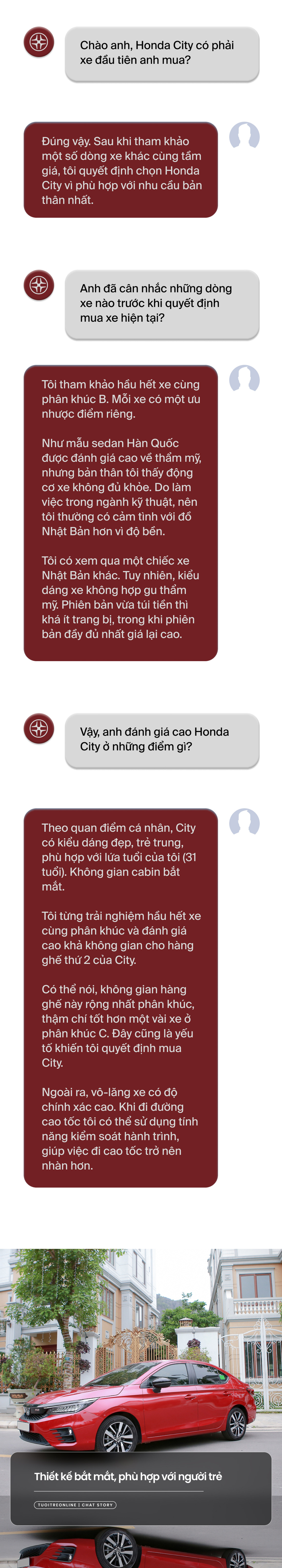 Chủ xe Honda City: ‘Ồn nhưng rộng, thậm chí hơn ô tô phân khúc trên - Ảnh 1.