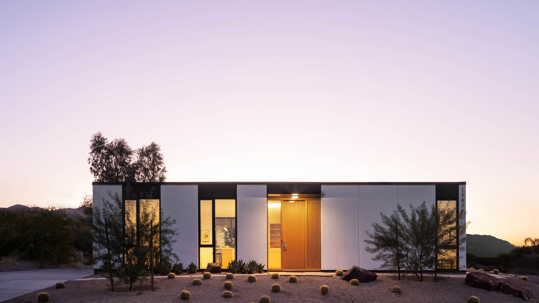 Chiêm ngưỡng ngôi nhà in 3D bền hơn bê tông đầu tiên trên thế giới - Ảnh 1.