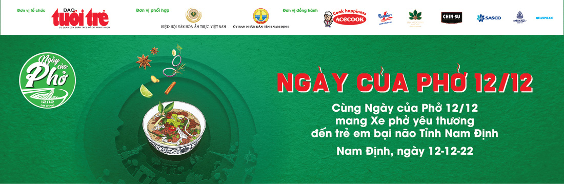 Ngày của phở: Đưa những tô phở yêu thương đến với trẻ em bại não tại Nam Định - Ảnh 12.