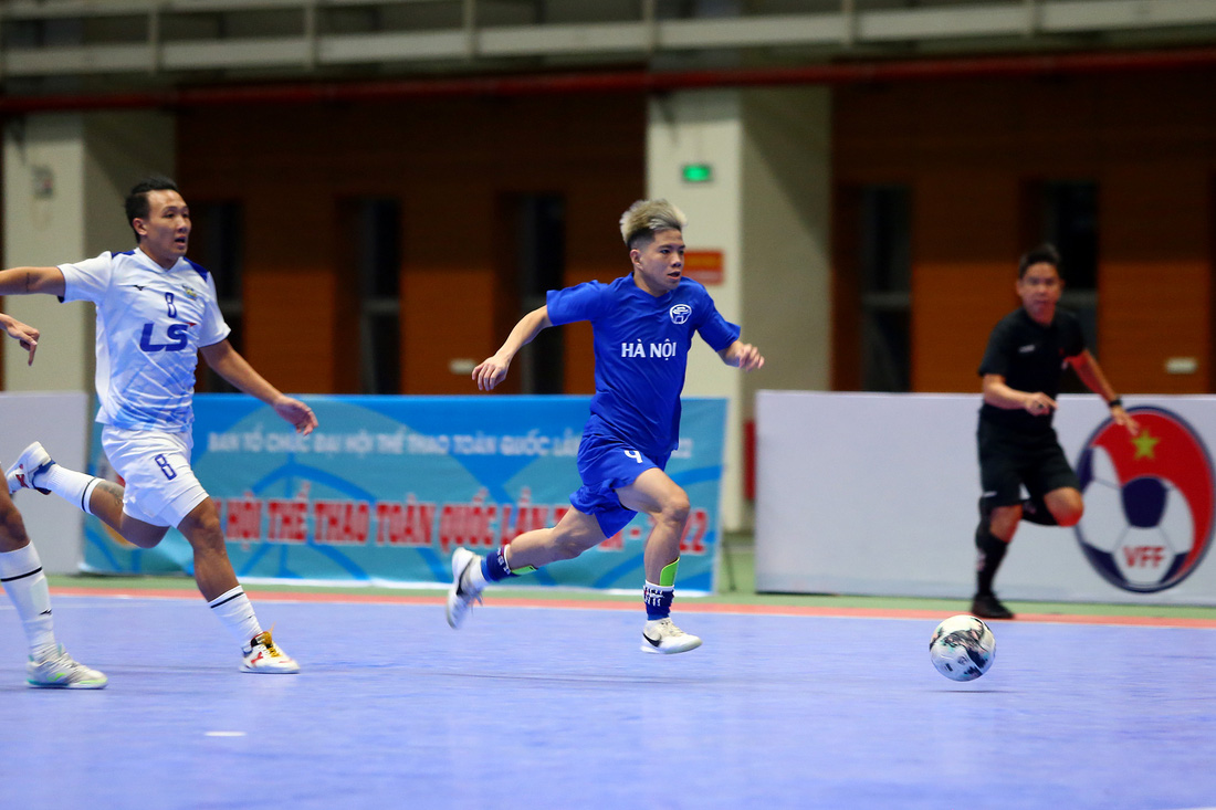 Futsal Hà Nội vô địch Đại hội thể thao toàn quốc 2022 - Ảnh 1.