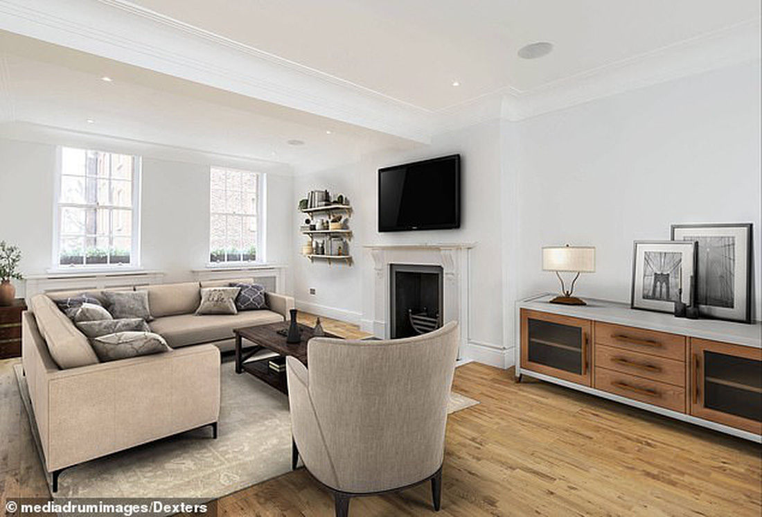 Khám phá ngôi nhà hẹp nhất London được rao bán với giá 4 triệu bảng Anh - Ảnh 2.