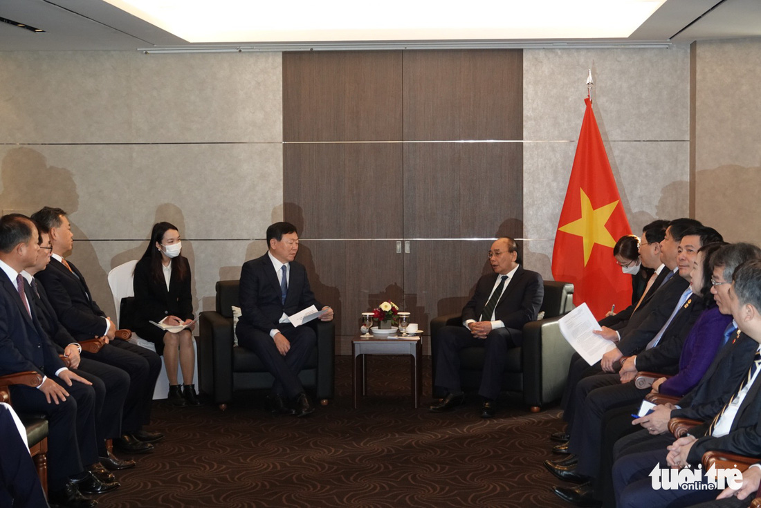 Gặp Chủ tịch nước Nguyễn Xuân Phúc, doanh nghiệp Hàn Quốc muốn đầu tư mạnh vào Việt Nam - Ảnh 2.