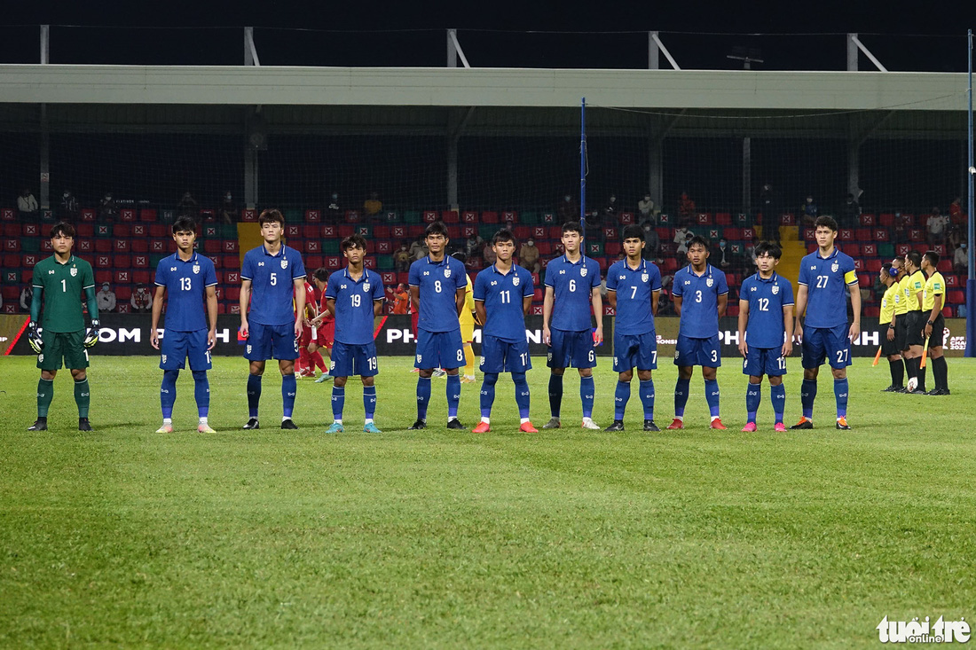 Những pha vào bóng rát của U23 Thái Lan dành cho U23 Việt Nam - Ảnh 2.