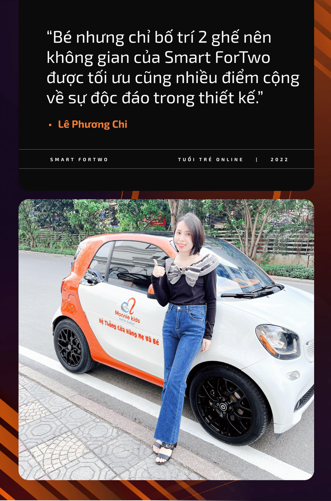 Nữ doanh nhân 9x Hà Thành: ‘Thích dùng Smart ForTwo dù sở hữu cả xe sang BMW, Lexus và Porsche’ - Ảnh 5.