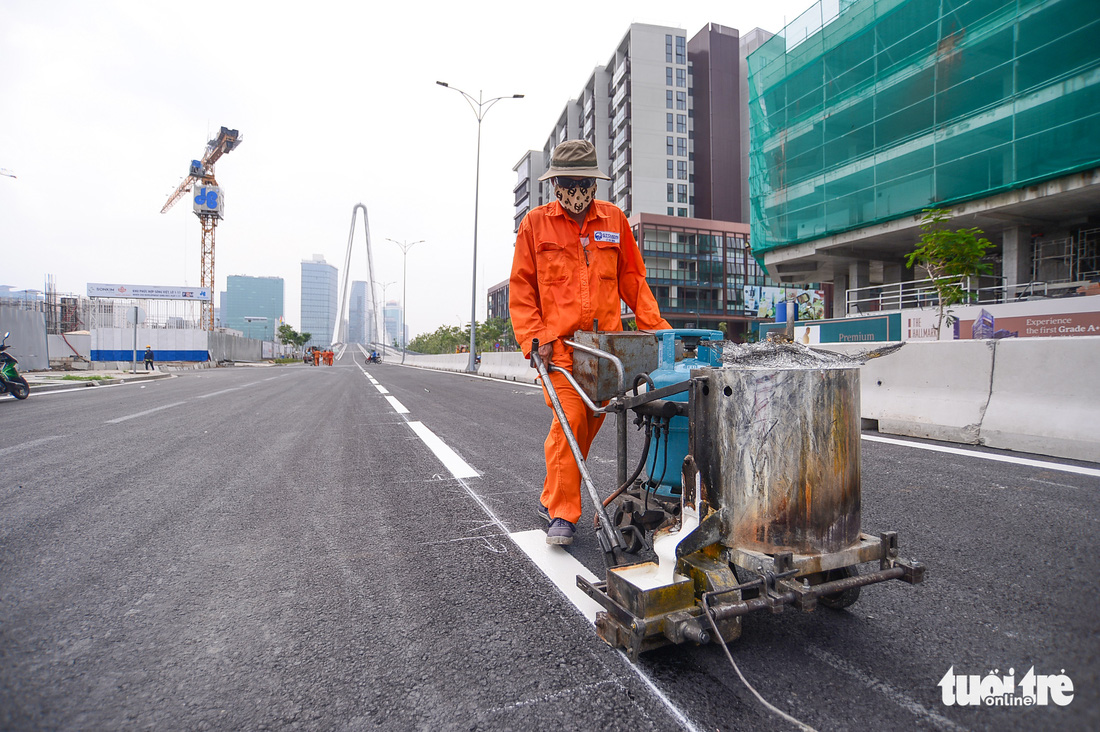 Ngày 28-4, cầu Thủ Thiêm 2 sẽ nối nhịp - Ảnh 7.