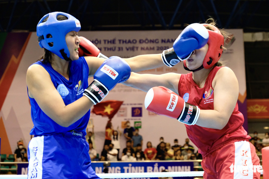 Việt Nam có 5 vận động viên đoạt vé tranh huy chương vàng kickboxing SEA Games 31 - Ảnh 9.