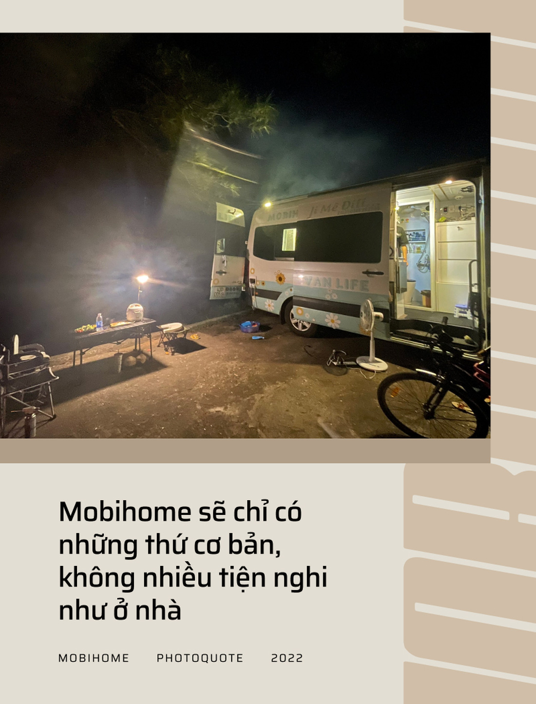 8X Sài Gòn chế mobihome từ Hyundai Solati, đưa vợ bầu, con nhỏ đi xuyên Việt - Ảnh 2.