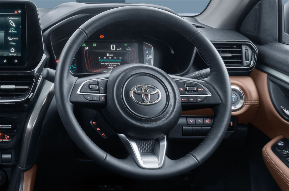 Toyota Cruiser Hyryder hybrid - SUV mới cạnh tranh Hyundai Creta - Ảnh 9.