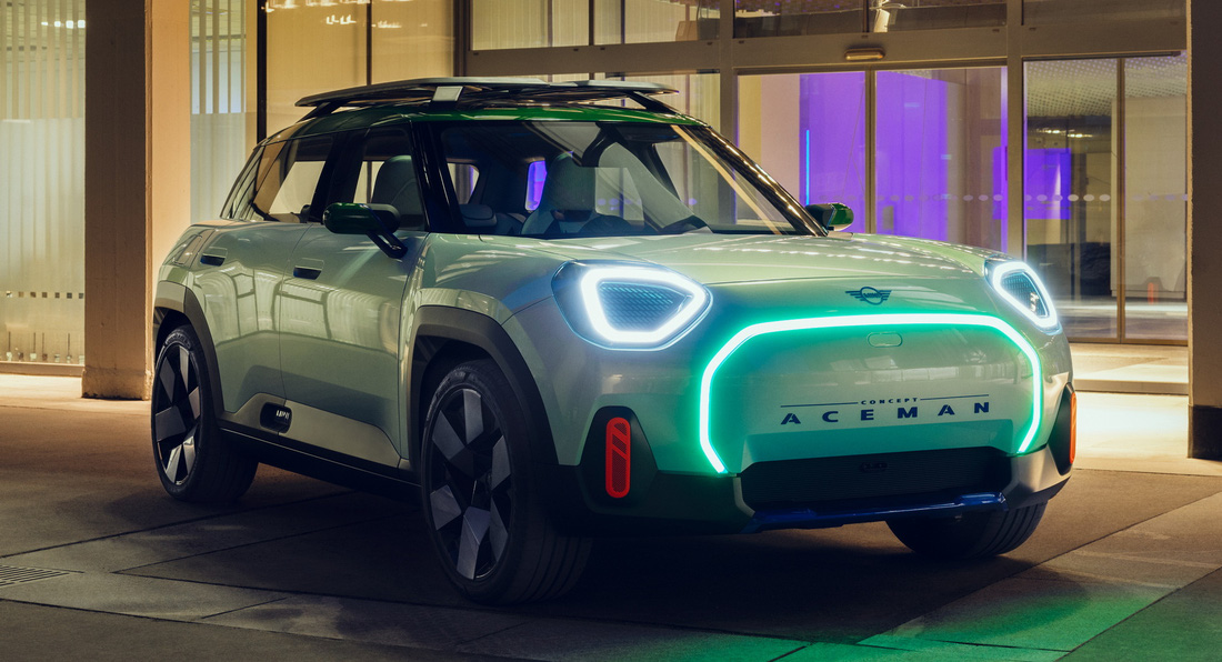 Xe điện MINI Aceman EV Concept: Ý tưởng thiết kế mới của MINI, phá cách từ trong ra ngoài - Ảnh 1.