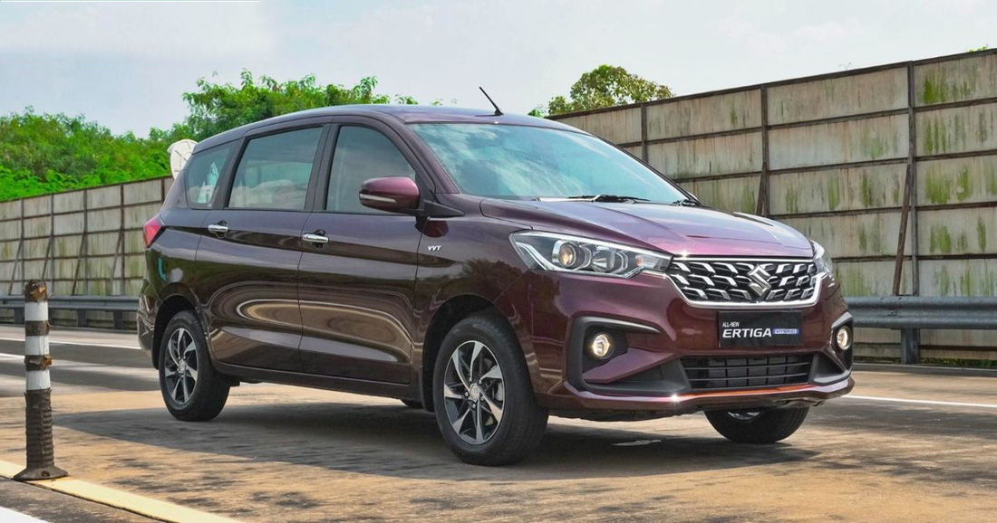 Suzuki Ertiga Hybrid giá dự kiến từ 528 triệu, nâng cấp động cơ đấu Mitsubishi Xpander - Ảnh 1.