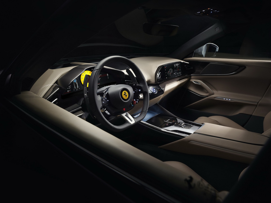 Ferrari ra mắt SUV đầu tiên Purosangue: Cửa mở kiểu Rolls-Royce, 4 ghế đơn, táp lô tách đôi - Ảnh 13.