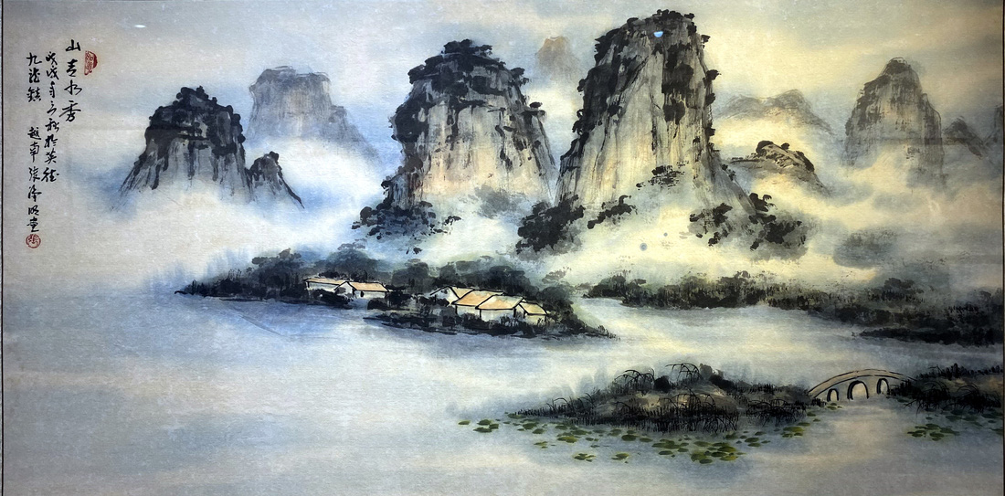 Một đời tranh thủy mặc, tưởng nhớ họa sĩ Trương Hán Minh - Ảnh 2.