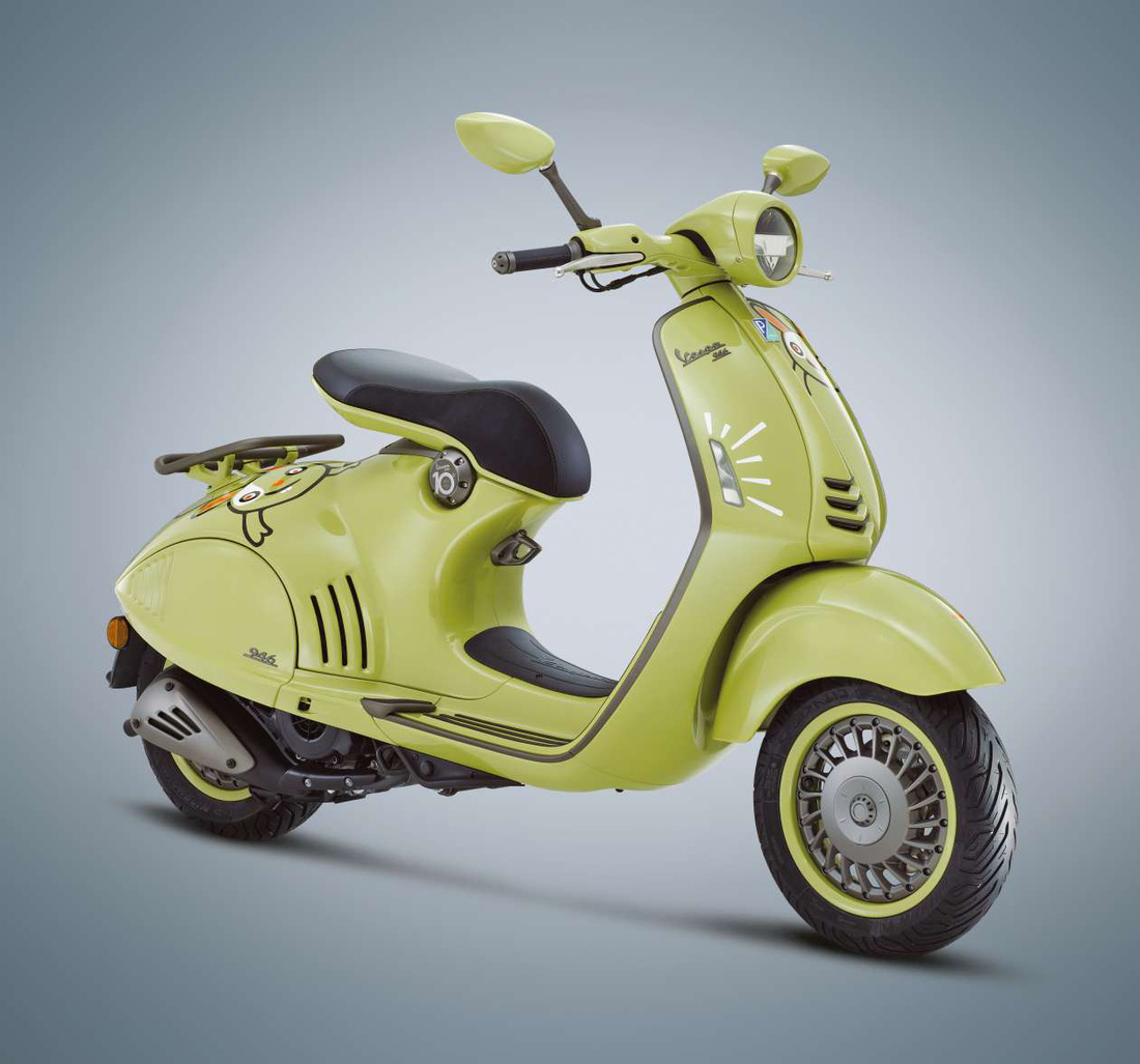 Vespa 946 phiên bản năm thỏ, giới hạn 1.000 chiếc, giá dự kiến không hề rẻ - Ảnh 1.