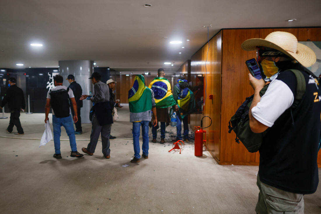 Toàn cảnh vụ bạo loạn vì Trump của Brazil - Ảnh 11.