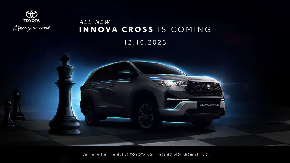 Toyota Innova Cross sẽ ra mắt thị trường Việt Nam ngày 12-10 - Ảnh chụp màn hình