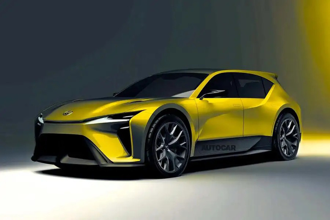 Lexus EV Concept - Một mẫu SUV điện của Lexus sẽ chào sân dưới dạng concept tại Japan Mobility Show 2023. Đây là bản nháp của một trong những dòng xe điện đời mới được Lexus chào sân từ giai đoạn 2026 trở đi - Ảnh: Autocar