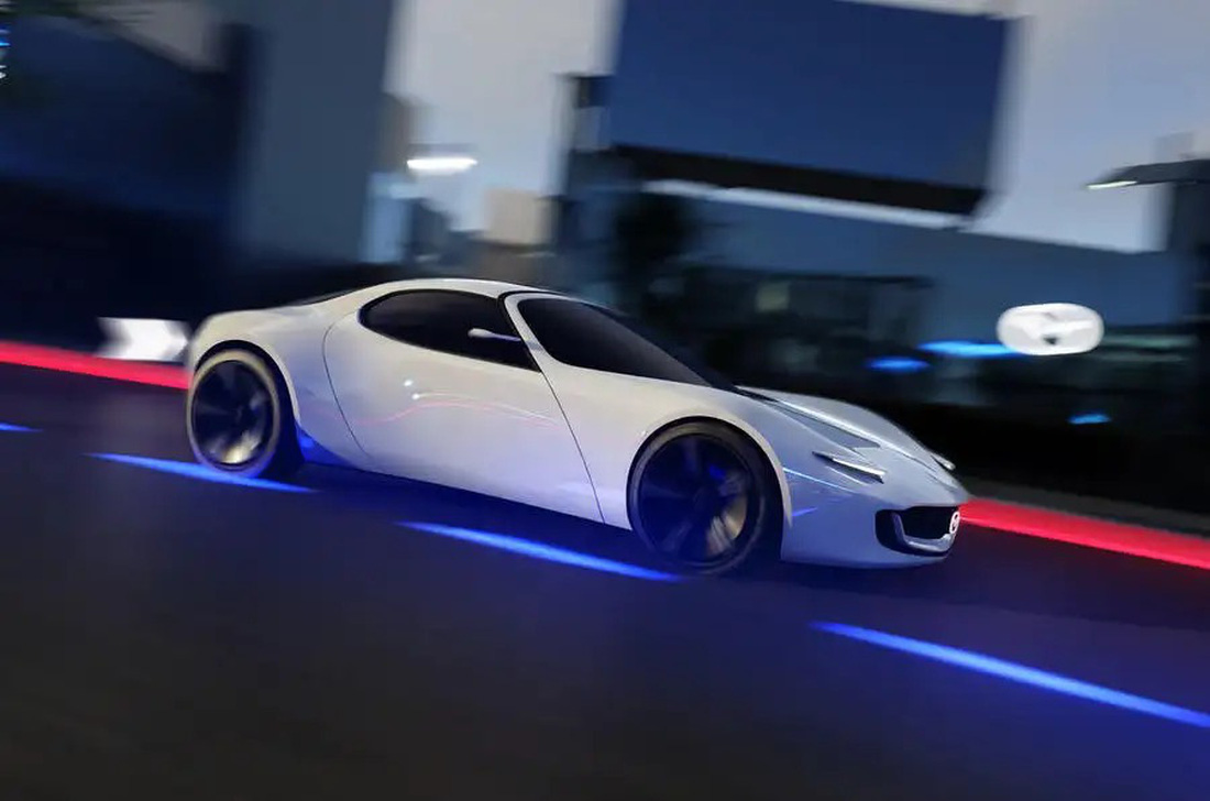Mazda MX-5 EV - Mazda vừa hé lộ một mẫu concept xe điện thể thao sẽ tham dự triển lãm. Dựa trên ảnh teaser, mẫu xe góp mặt sẽ là bản tiền thành phẩm của MX-5 EV - cấu hình thuần điện của xe thể thao cỡ nhỏ MX-5 danh tiếng toàn cầu - Ảnh: Mazda