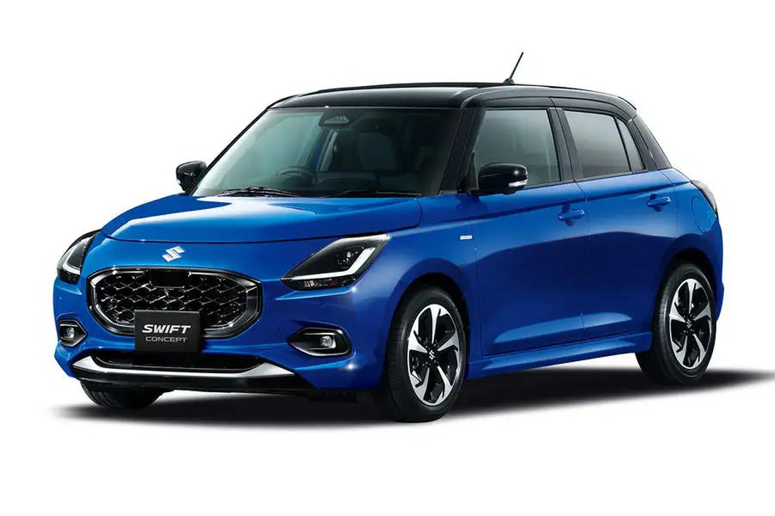 Suzuki Swift - Swift đời mới đã được Suzuki hé lộ sớm vào đầu tháng 10 trước ngày xe ra mắt tại Japan Mobility Show 2023, tuy nhiên tại sự kiện giá bán cùng chi tiết xe sẽ được công bố kỹ hơn. Dòng xe Nhật Bản sẽ mở bán rộng rãi từ đầu năm 2024 và có thể trở lại Việt Nam trong cùng năm - Ảnh: Suzuki