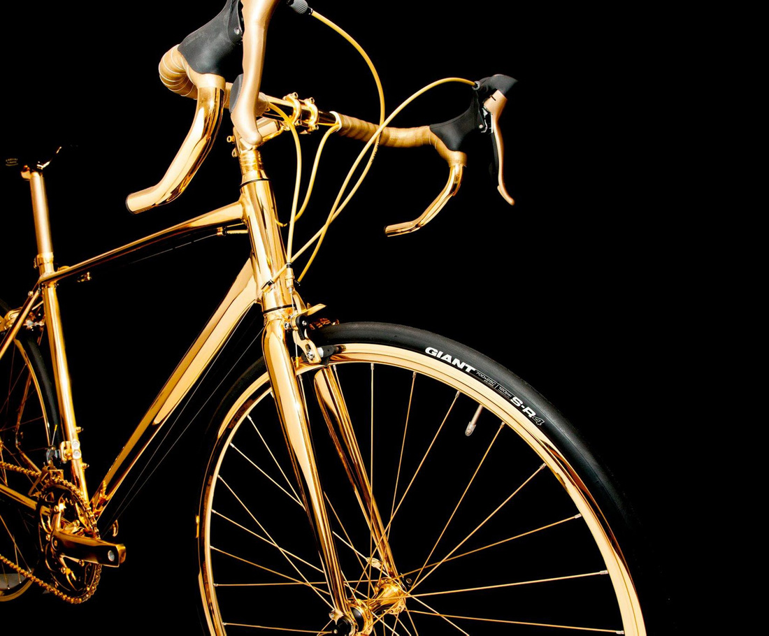 Chiếc xe đạp đắt hơn cả Rolls-Royce: Hơn một nửa làm từ vàng nguyên chất - Ảnh 7.