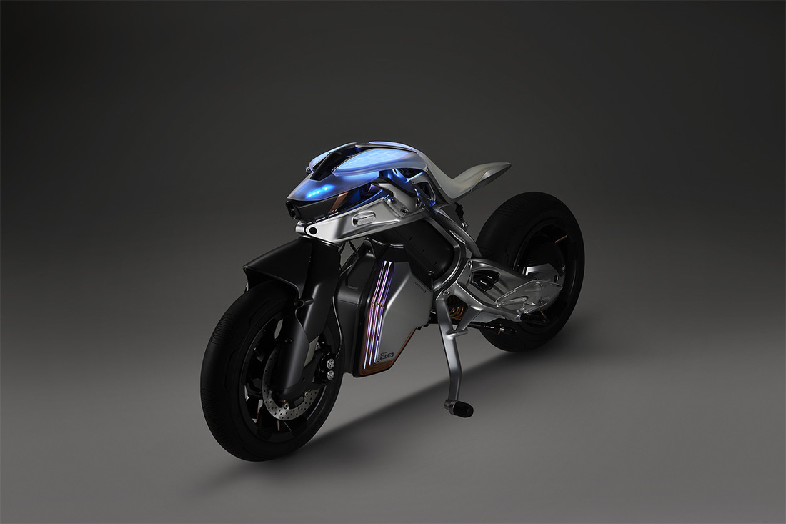 Xe máy Yamaha tự cân bằng, tự chống chân, nhận diện chủ nhân - Ảnh 6.