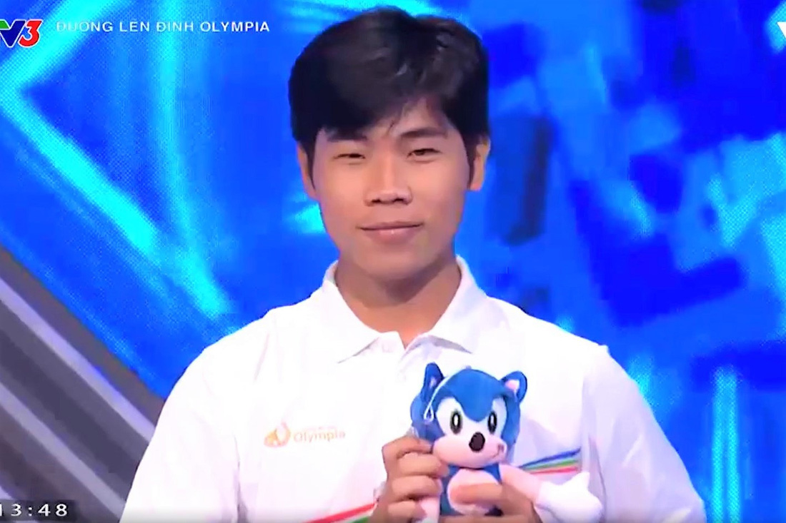 Nguyễn Việt Thành - thí sinh giành vé đầu tiên vào chung kết Olympia 2023