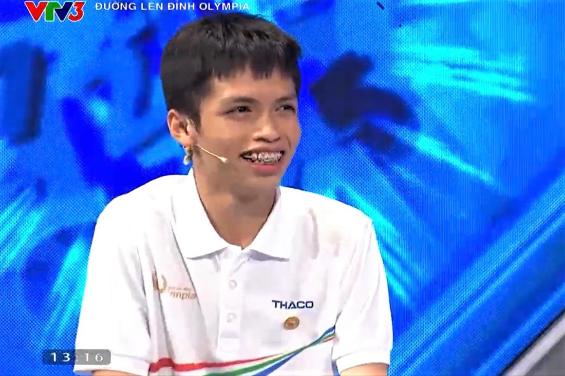 Nguyễn Minh Triết, học sinh Trường THPT chuyên Quốc học Huế