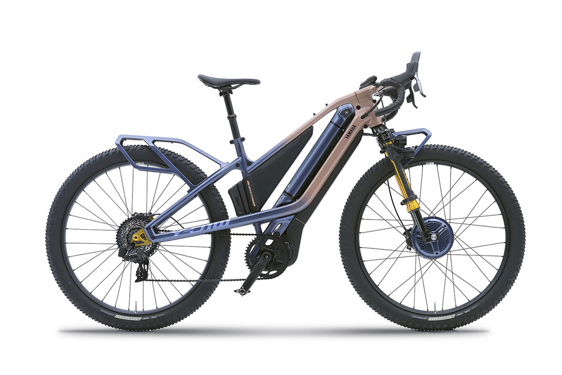 Yamaha chế tạo xe đạp điện độc đáo: Dẫn động 2WD, có trợ lực lái - Ảnh 1.