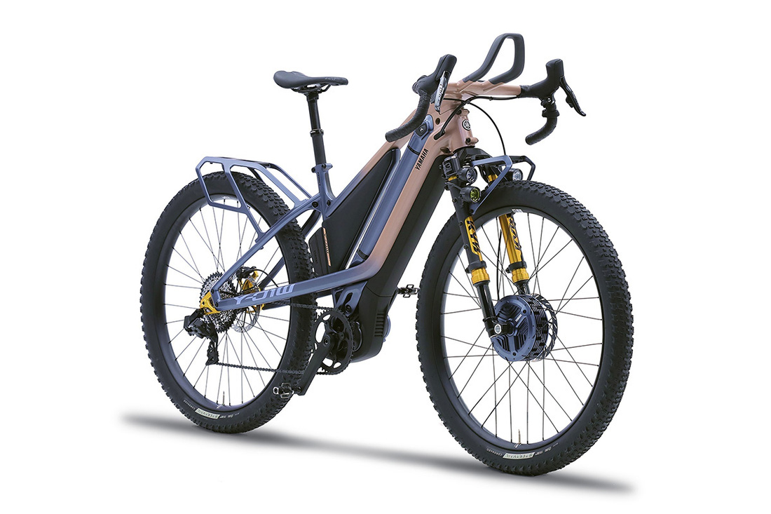 Yamaha chế tạo xe đạp điện độc đáo: Dẫn động 2WD, có trợ lực lái - Ảnh 2.