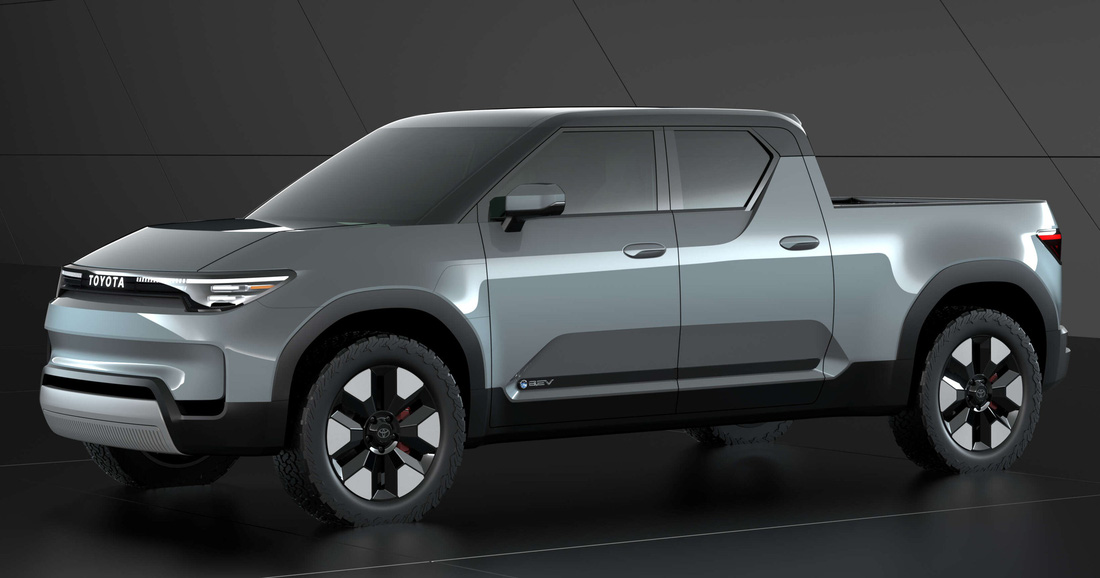 Toyota công bố bán tải điện, vẫn chưa chắc chắn đưa vào sản xuất - Ảnh 4.