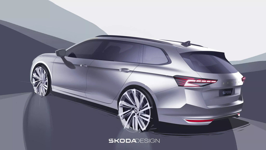 New generation Skoda Superb launched in early November, may return to Vietnam next year - Photo 5.