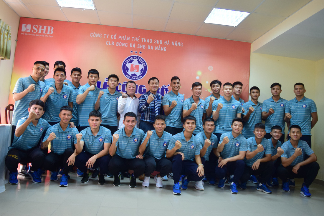 Câu lạc bộ SHB Đà Nẵng quyết tâm trong mùa giải mới để sớm trở lại V-League - Ảnh: B.PHÚ