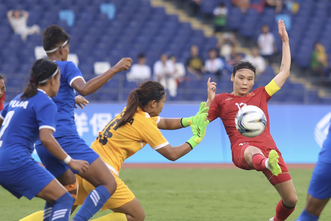 Bóng đá nữ Việt Nam chưa lấy lại được phong độ và thể lực kể từ sau World Cup - Ảnh: ĐỨC KHUÊ