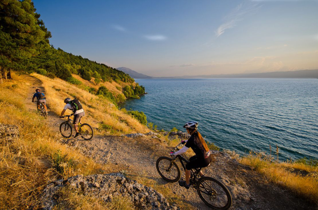 Macedonia là một trong những quốc gia nằm trong tuyến đường đi xe đạp Trans Dinarica mới - Ảnh: CNN