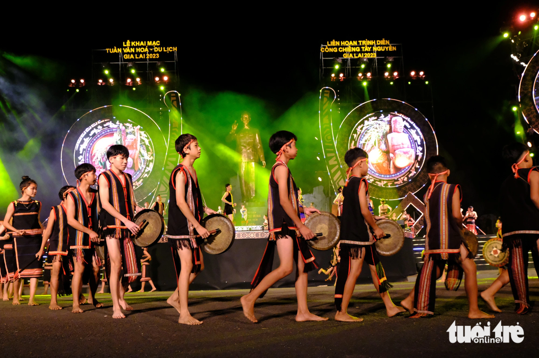 Đây là lần thứ 3 tỉnh Gia Lai tổ chức Festival văn hóa cồng chiêng - Ảnh: ĐÌNH CƯƠNG