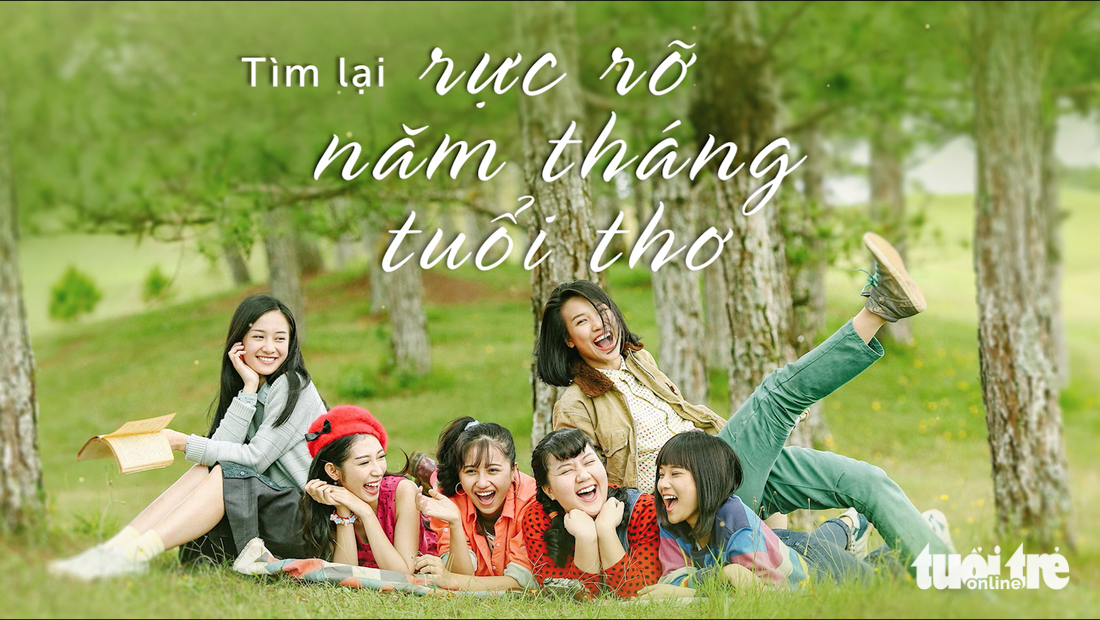 Bối cảnh rừng thông Đà Lạt trong phim Tháng năm rực rỡ