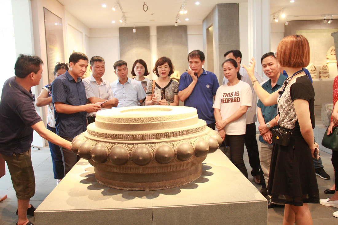 Qua hơn 100 năm được xây dựng, Bảo tàng Điêu khắc Chăm Đà Nẵng trở thành nơi lưu giữ hàng trăm hiện vật quý của văn hóa Chăm