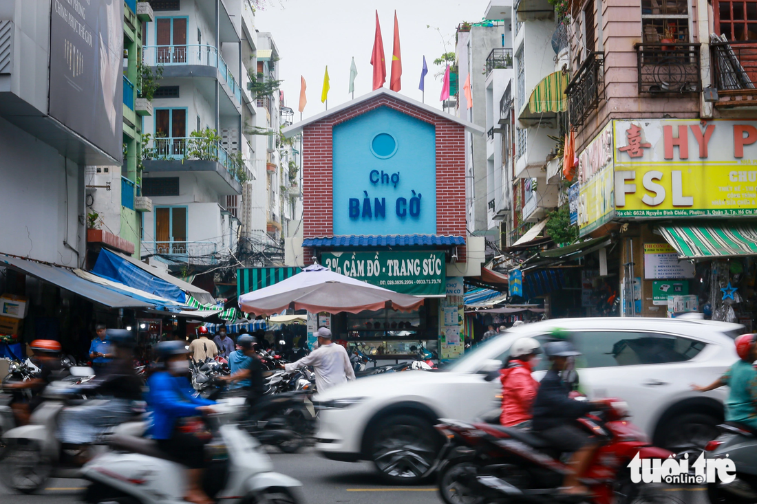 Khu vực xung quanh chợ Bàn Cờ được giới hạn bởi đường Điện Biên Phủ, Lý Thái Tổ, Cao Thắng, Nguyễn Thị Minh Khai có giá trị đặc biệt cao - Ảnh: LÊ PHAN