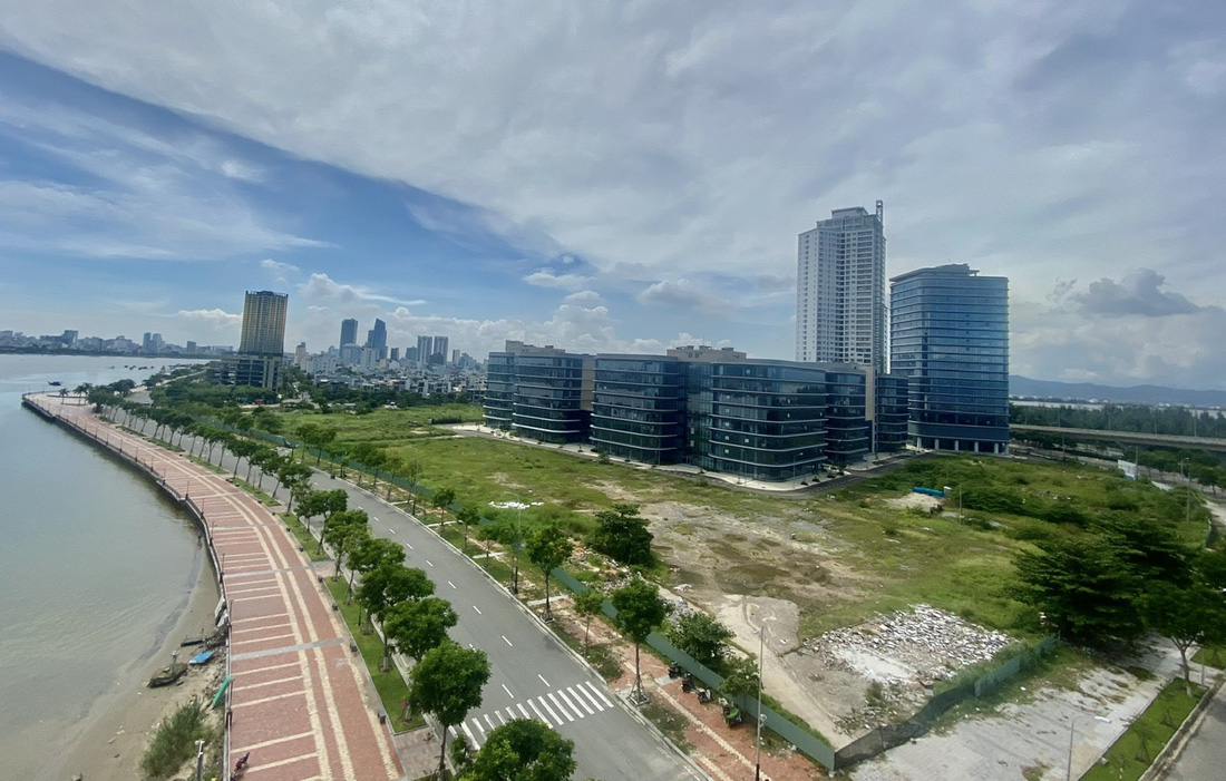 Công viên phần mềm số 2, một dự án đầu tư công ở Đà Nẵng - Ảnh: TRƯỜNG TRUNG