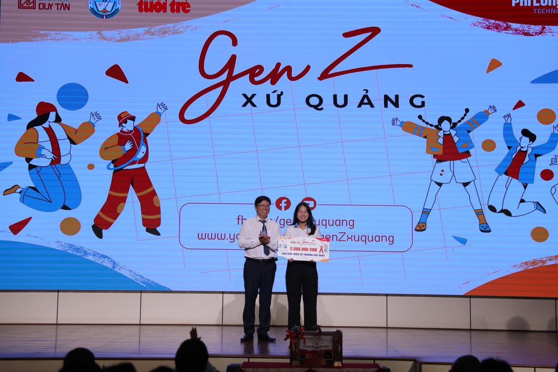 Trường THPT Hoàng Hoa Thám giành giải nhất cuộc thi 'Gen Z xứ Quảng' 5-11-chung-ket-gen-z-xu-quang3-1699174507160881297508