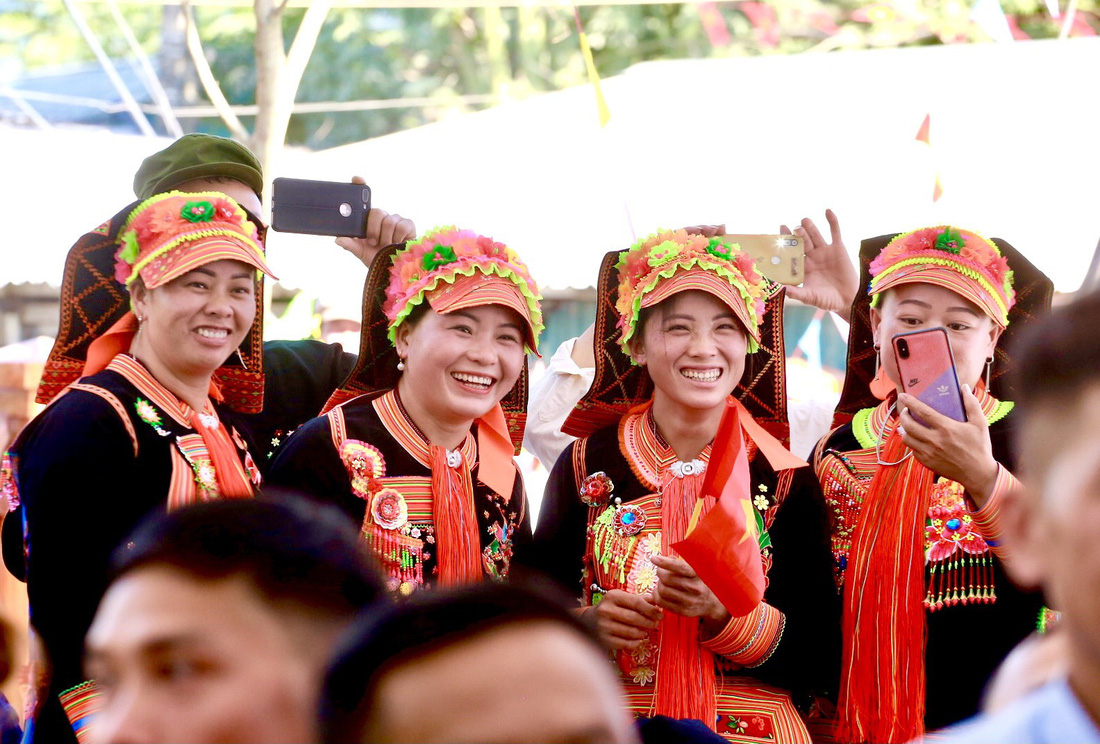 Nét đẹp người Thái Trắng ở huyện Phong Thổ, Lai Châu - Ảnh: C.TUỆ