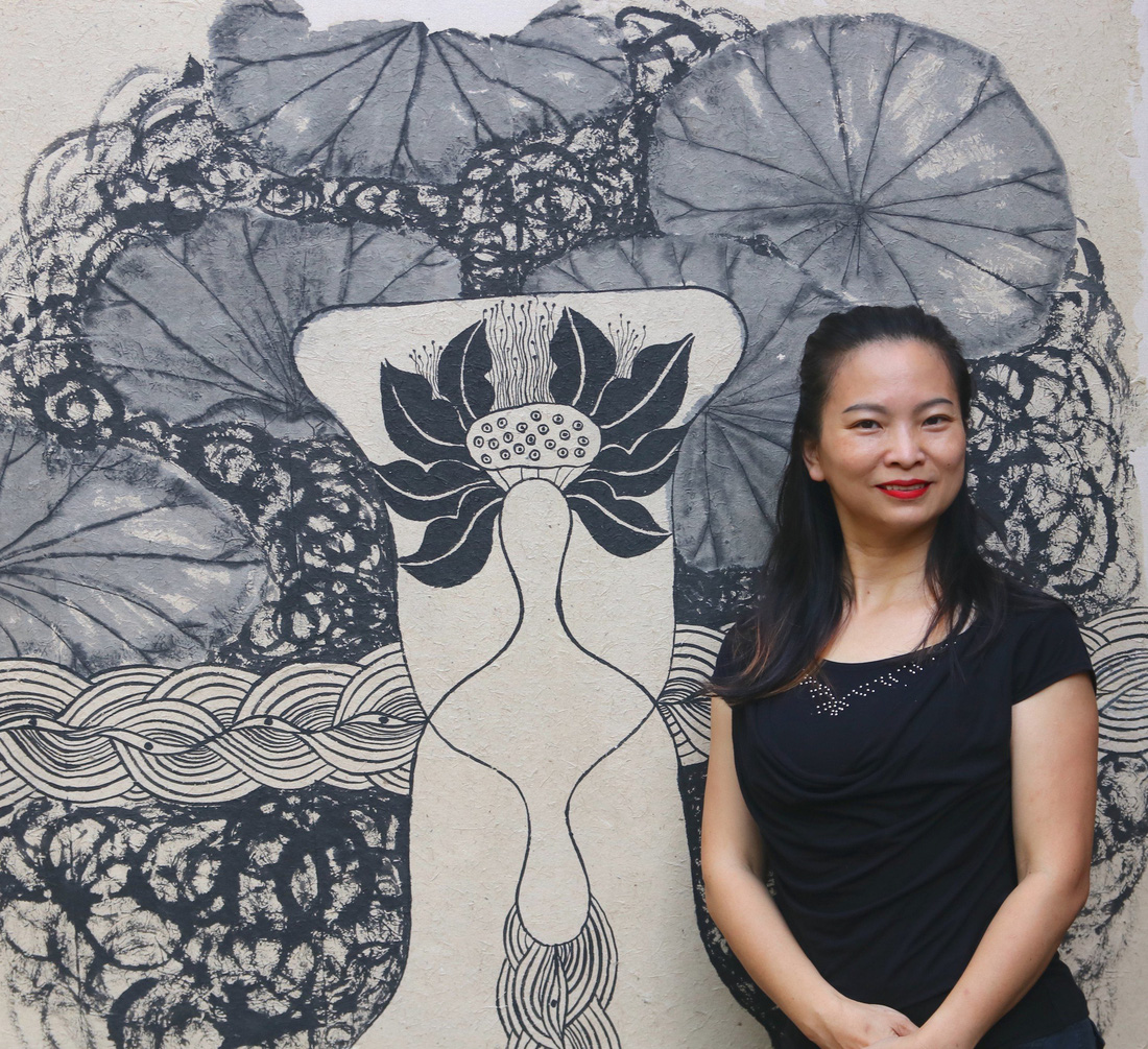"Ảnh xạ" là triển lãm cá nhân thứ hai của họa sĩ, PGS.TS Trang Thanh Hiền sau "Đáy sóng" năm 2015 - Ảnh: NVCC