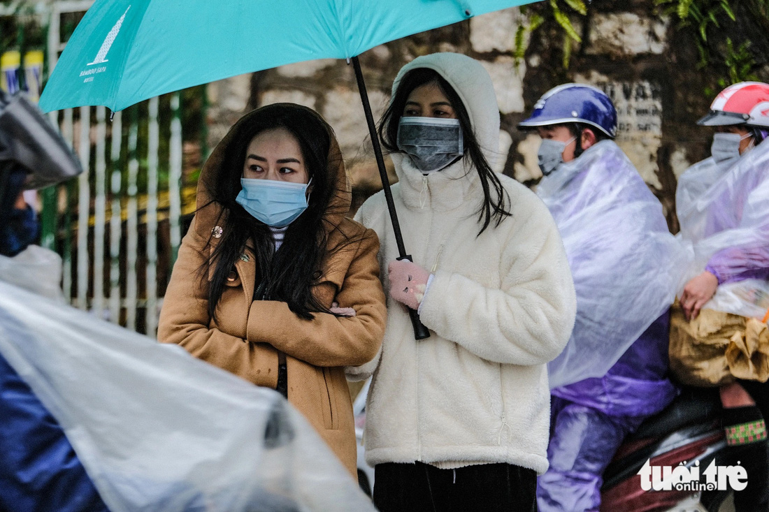 Không khí lạnh đang bao phủ Bắc Bộ, cảnh báo mưa dông ở Hà Nội - Ảnh: TTO