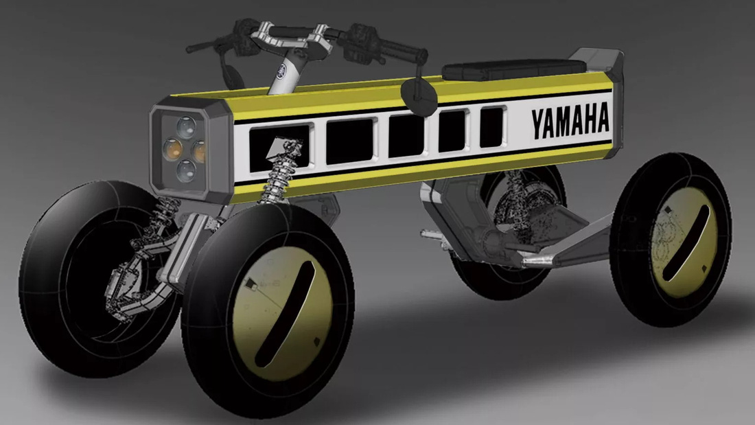 Cũng là xe điện một chỗ, Concept 682 là minh chứng cho thấy Yamaha hoàn toàn có thể sử dụng mô tô điện. Chỉ có điều, đây là một chiếc mô tô điện 4 bánh. Nhưng về cơ bản, đó vẫn là một chiếc xe máy. Mẫu concept này có cấu trúc mô-đun, do đó có thể tùy biến dễ dàng - Ảnh: Yamaha