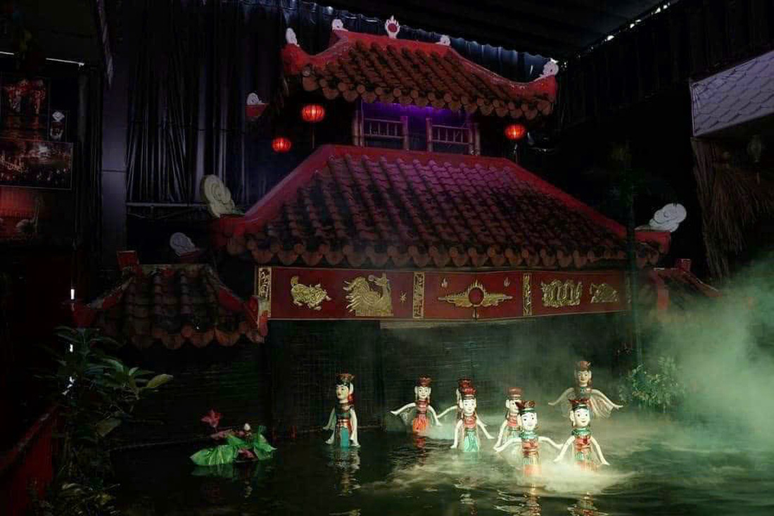 Vở múa rối nước Hoa đất Việt - Ảnh: Nhà hát nghệ thuật Phương Nam
