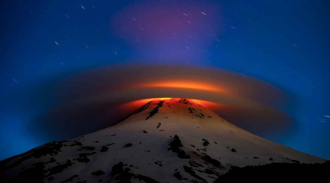 Tác phẩm "Vầng mây hoàn hảo" đạt giải nhất ỏ hạng mục ảnh chụp thiên nhiên - Ảnh: FRANCISCO NEGRONI