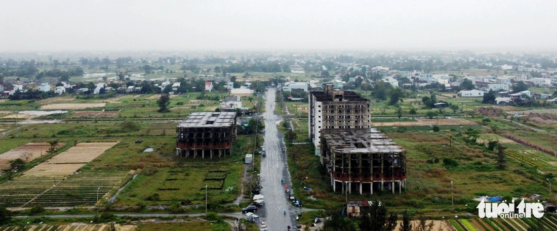 Dự án khu nhà ở dành cho người có thu nhập thấp tại đô thị mới Điện Nam - Điện Ngọc - Ảnh: ĐOÀN CƯỜNG