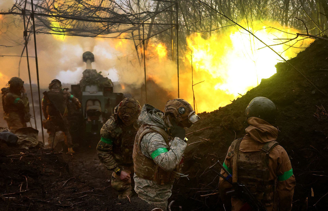 Binh sĩ Ukraine chiến đấu tại 