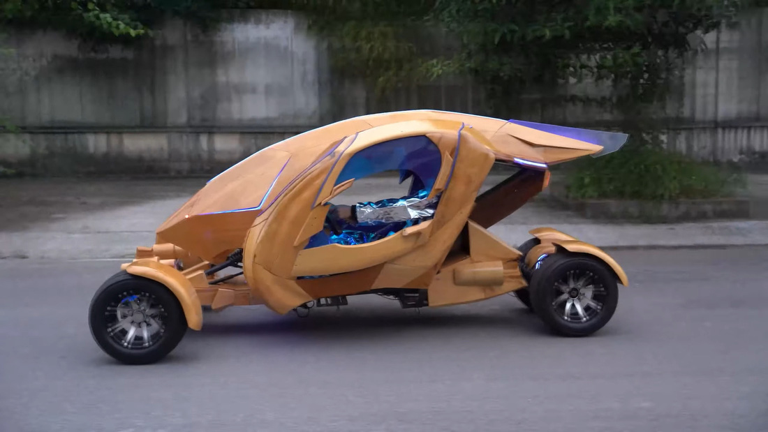 Thợ Việt gây kinh ngạc khi chế xe gỗ cho người ngoài hành tinh- Ảnh 11.