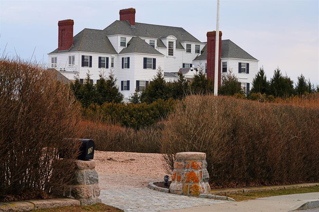 Căn nhà bên bờ biển Rhode Island - Ảnh: ALAMY STOCK