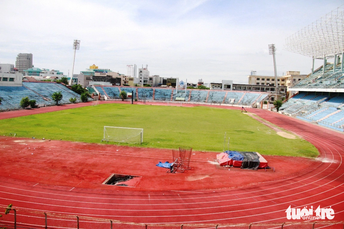 Sân vận động Chi Lăng - Ảnh: ĐOÀN CƯỜNG